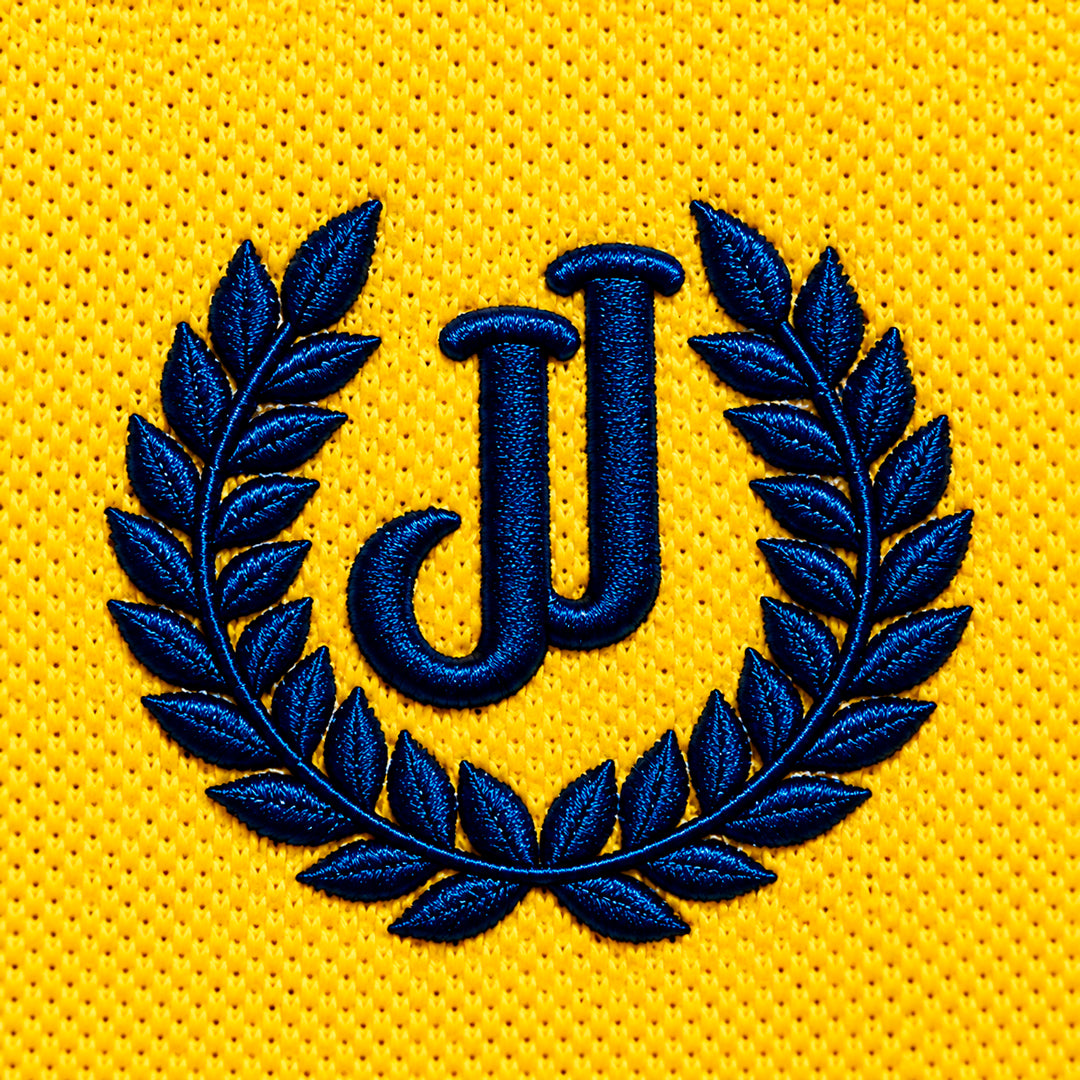Polo Jacquard Amarillo