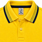 Polo Jacquard Amarillo