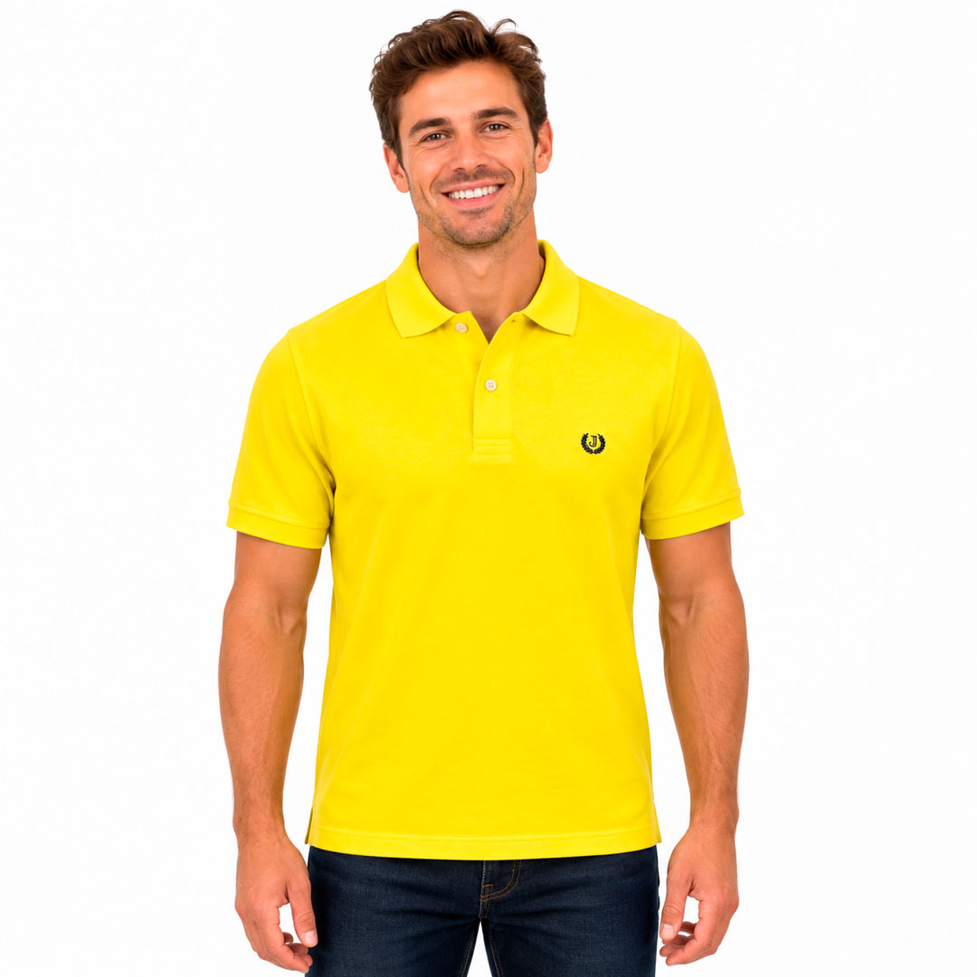 Polo Piqué Amarillo