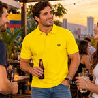 Polo Piqué Amarillo