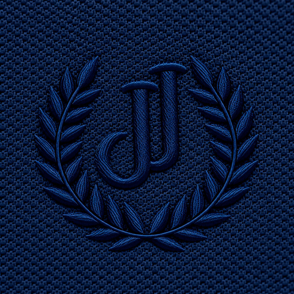 Polo Piqué Azul Oscuro