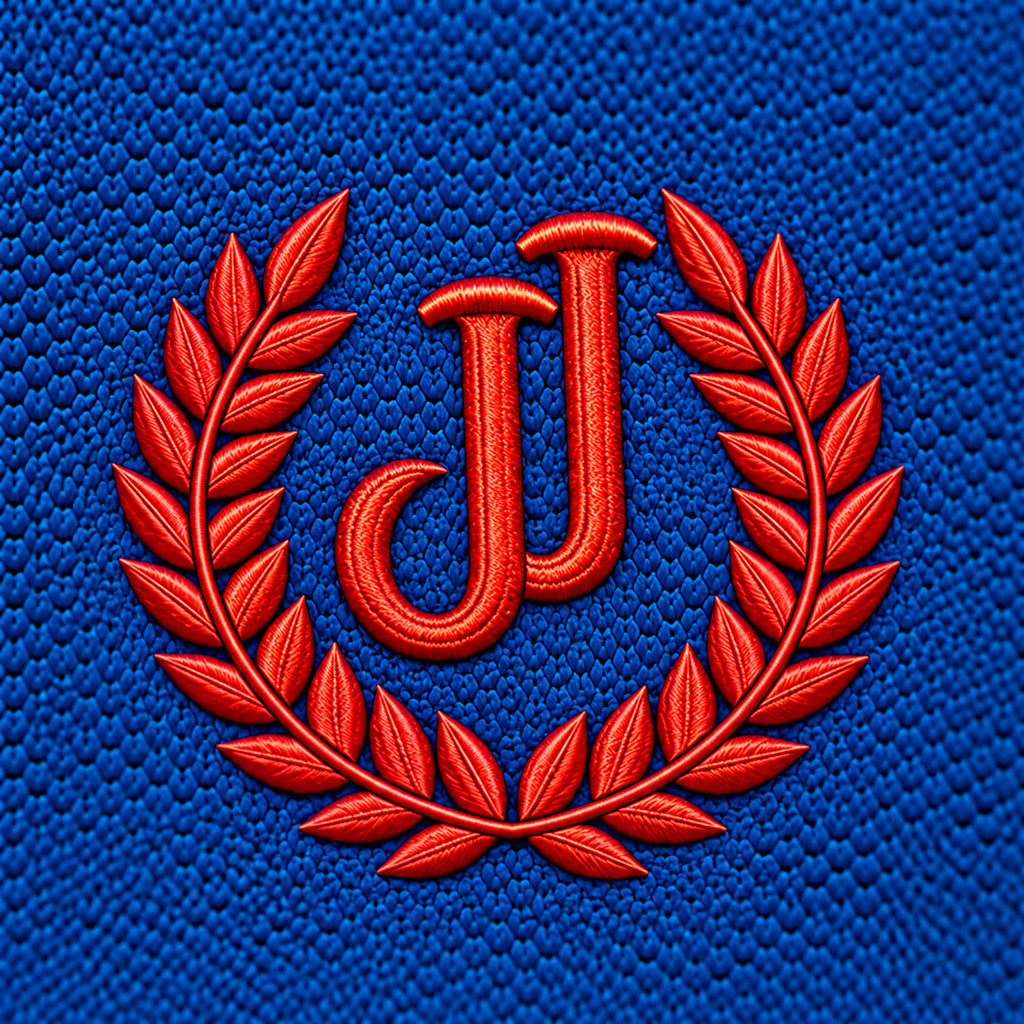 Polo Jacquard Azul Petroleo