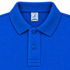 Polo Piqué Azul Rey