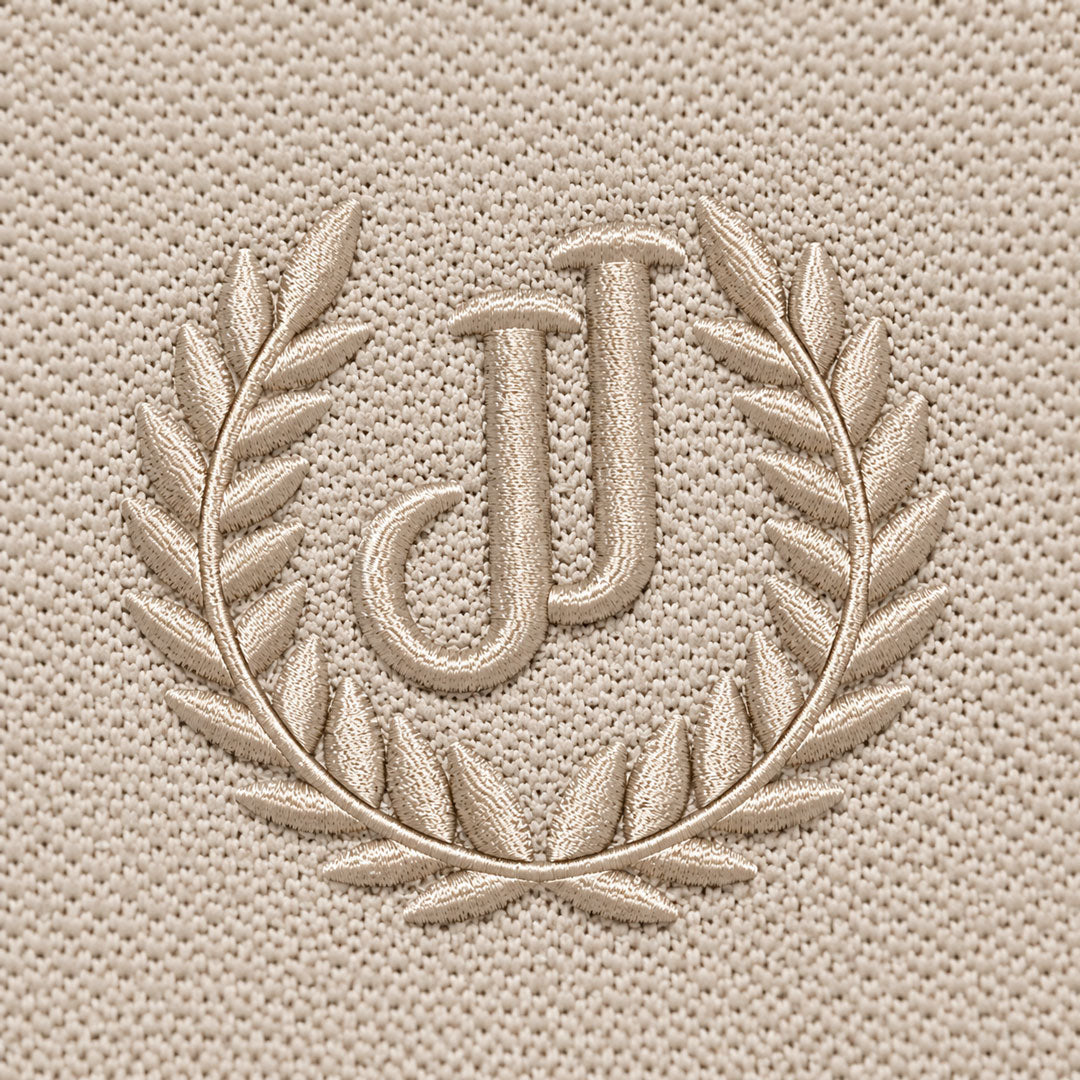 Polo Piqué Beige-Jaspe