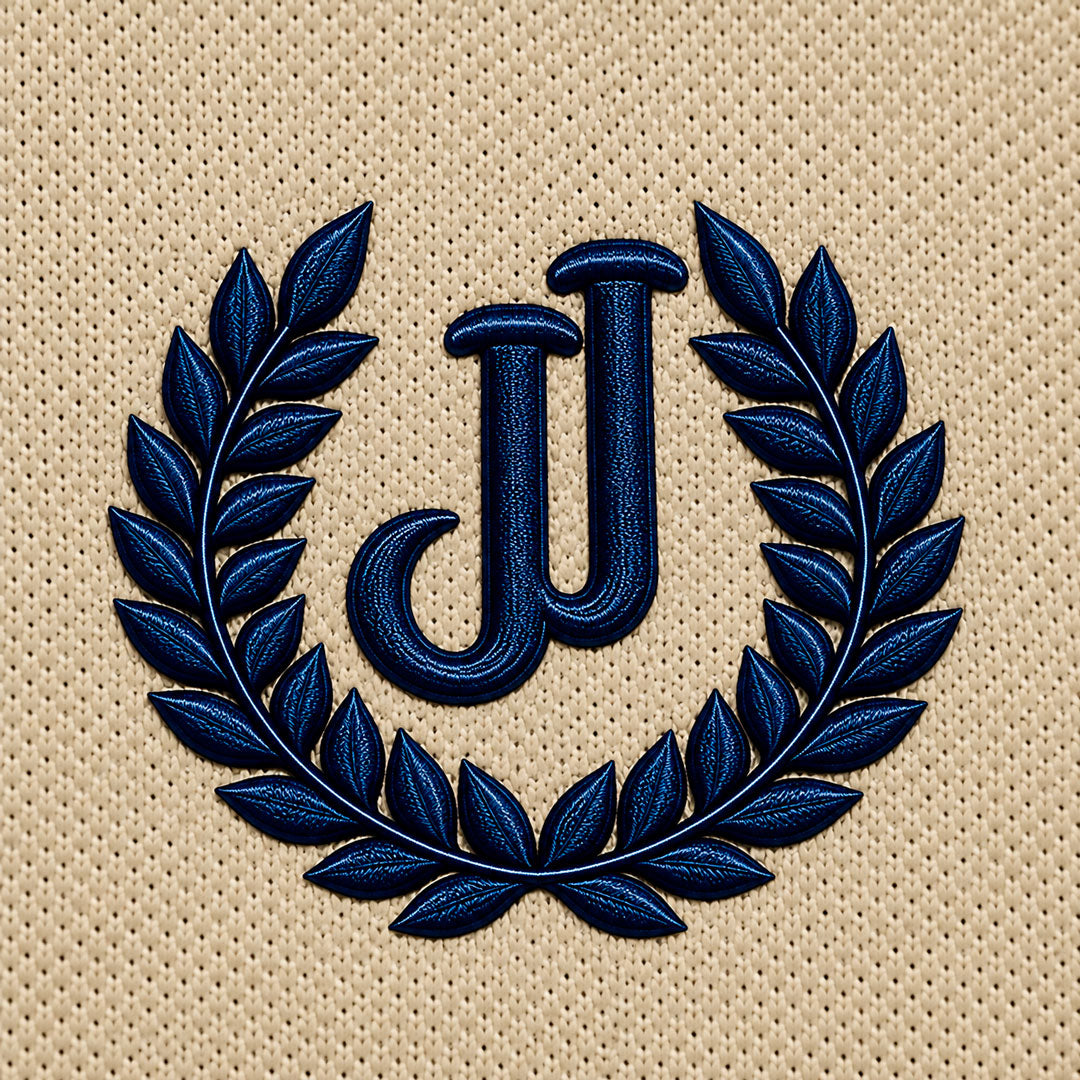 Polo Jacquard Camel