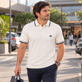 Polo Jacquard Crudo