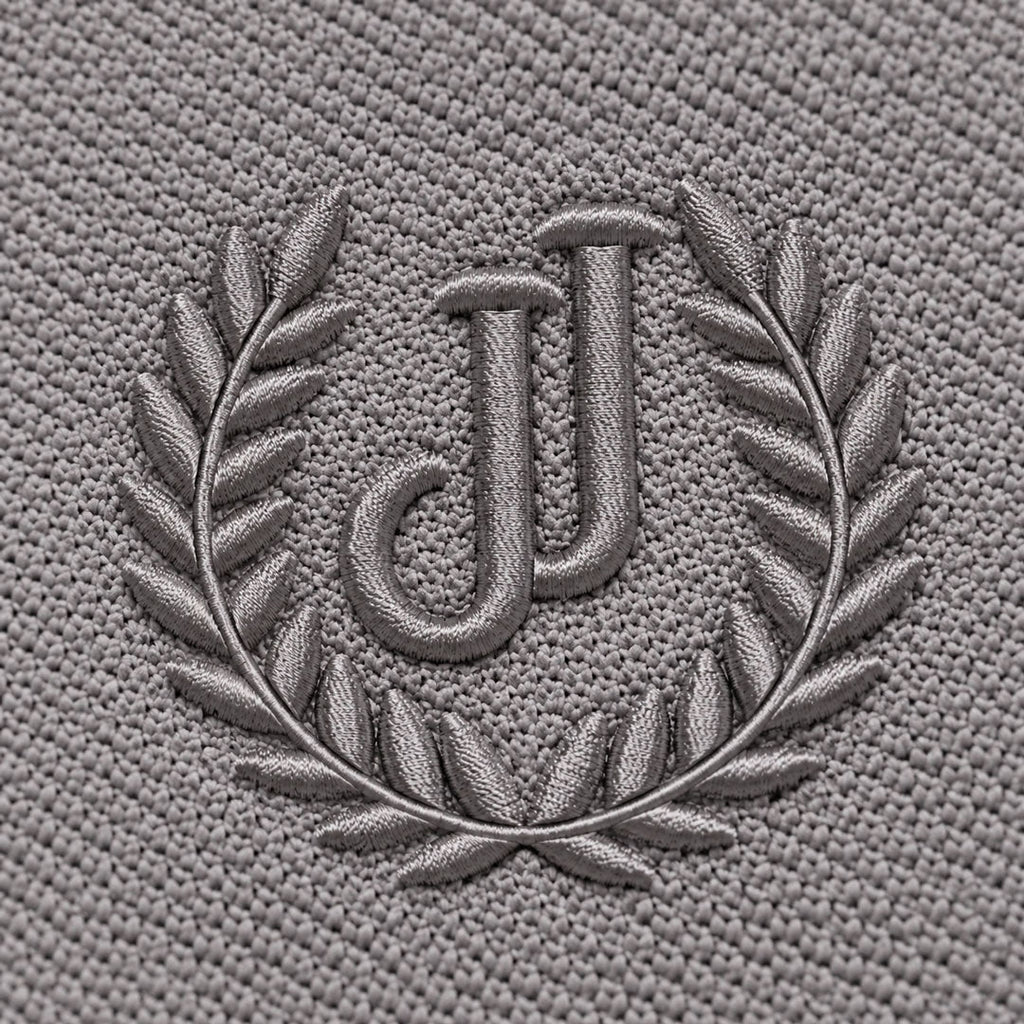 Polo Piqué Gris Jaspe