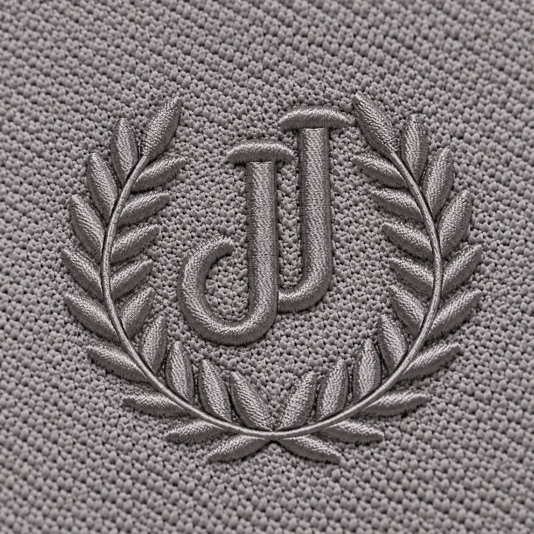 Polo Piqué Gris Jaspe