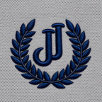 Polo Jacquard Gris Jaspe