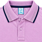 Polo Jacquard Lila