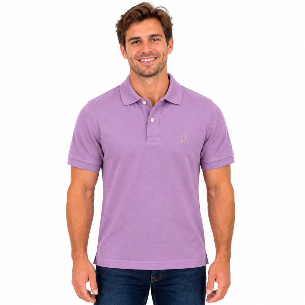 Polo Piqué Lila