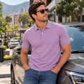 Polo Piqué Lila