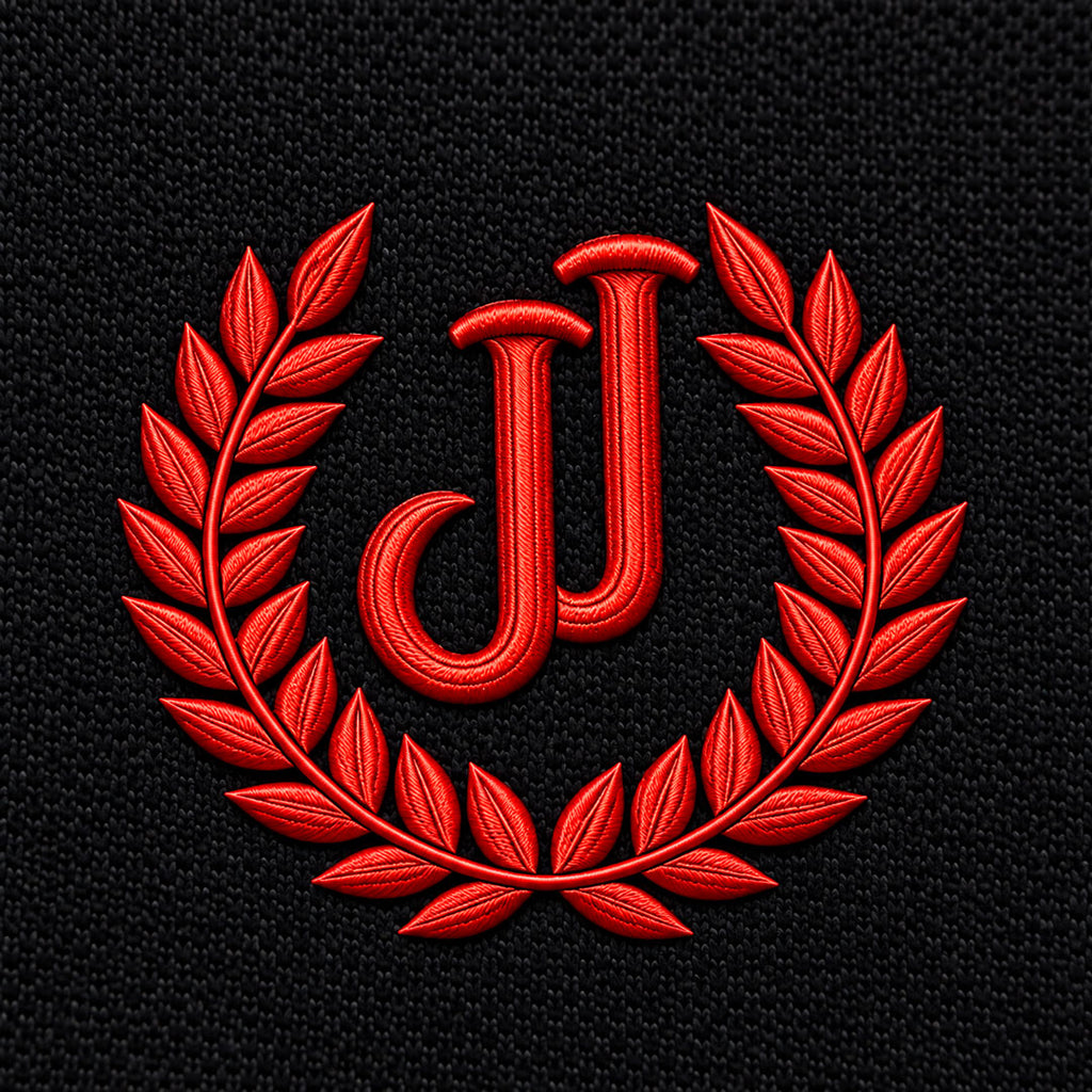 Polo Jacquard Negro