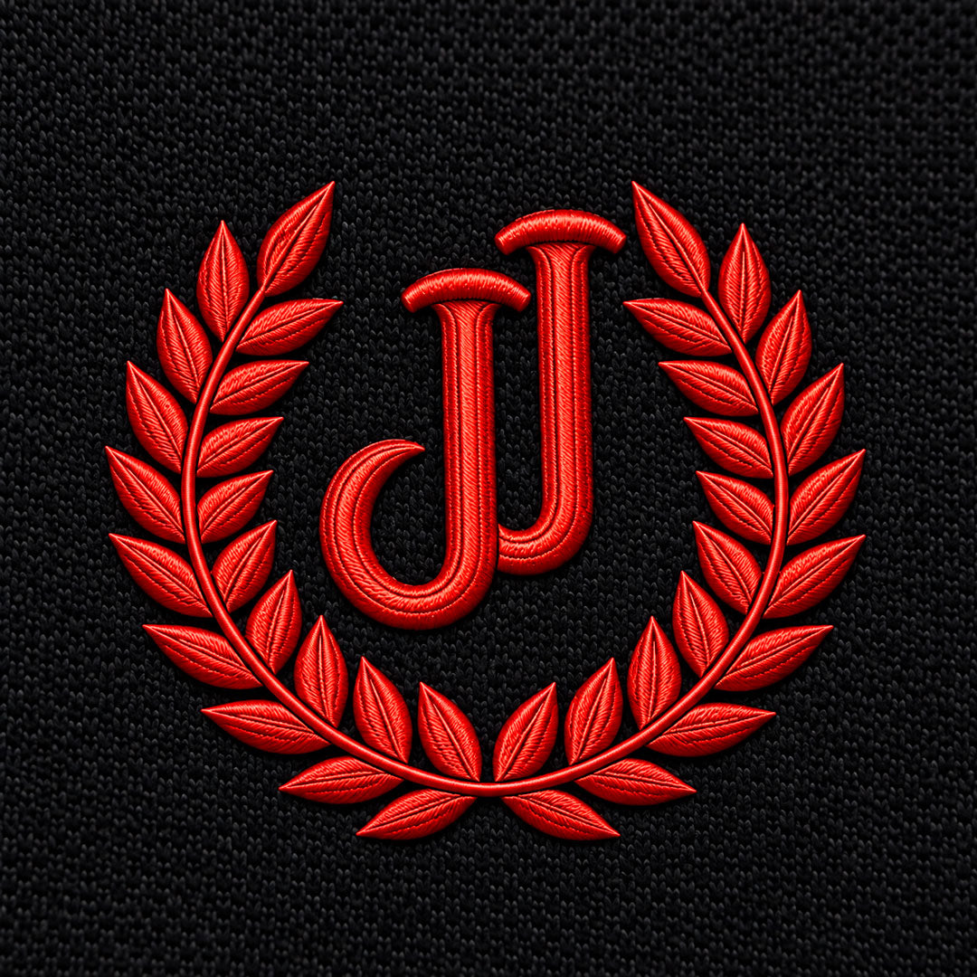 Polo Jacquard Negro