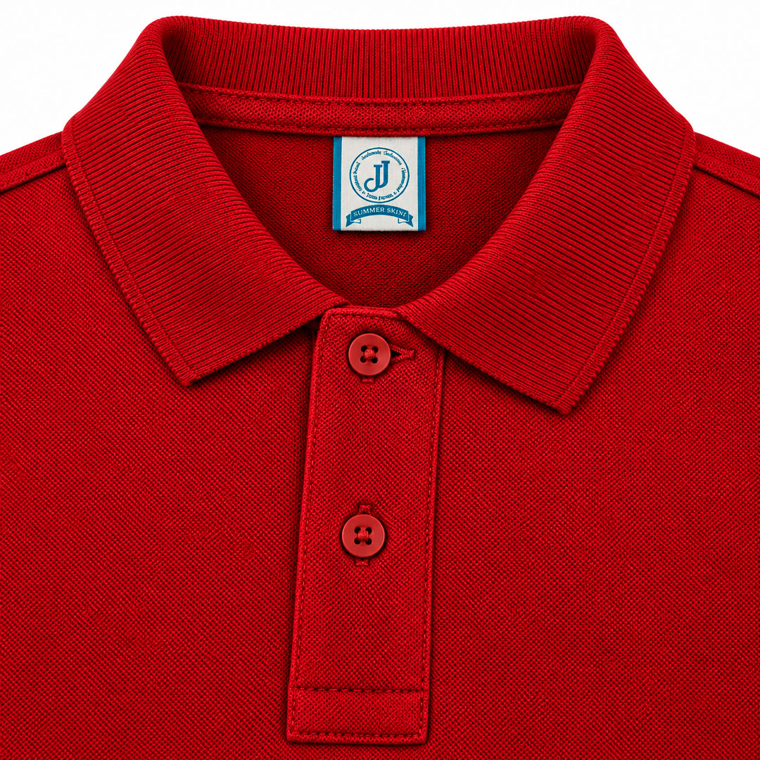 Polo Piqué Rojo