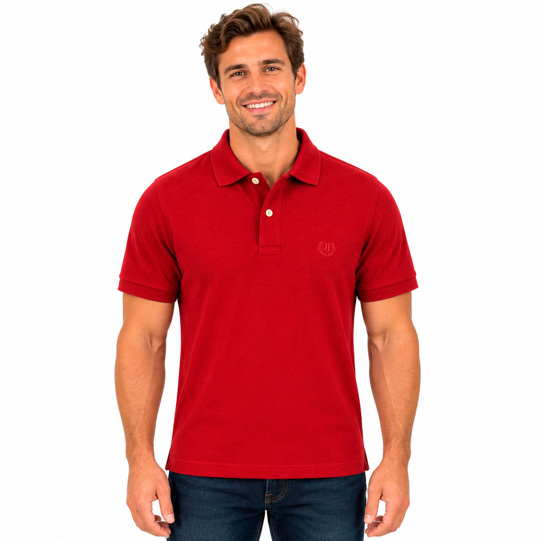 Polo Piqué Rojo