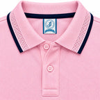 Polo Jacquard Rosado