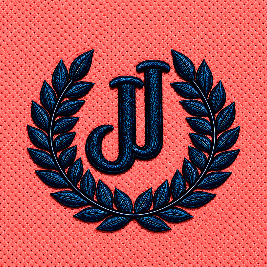 Polo Jacquard Salmón