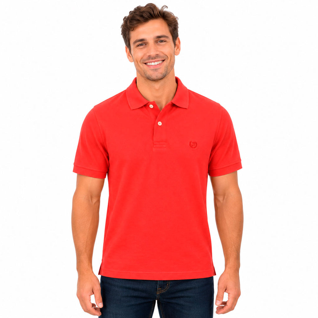 Polo Piqué Salmon