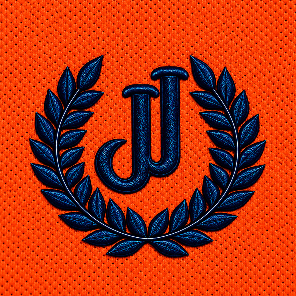 Polo Jacquard Terracota