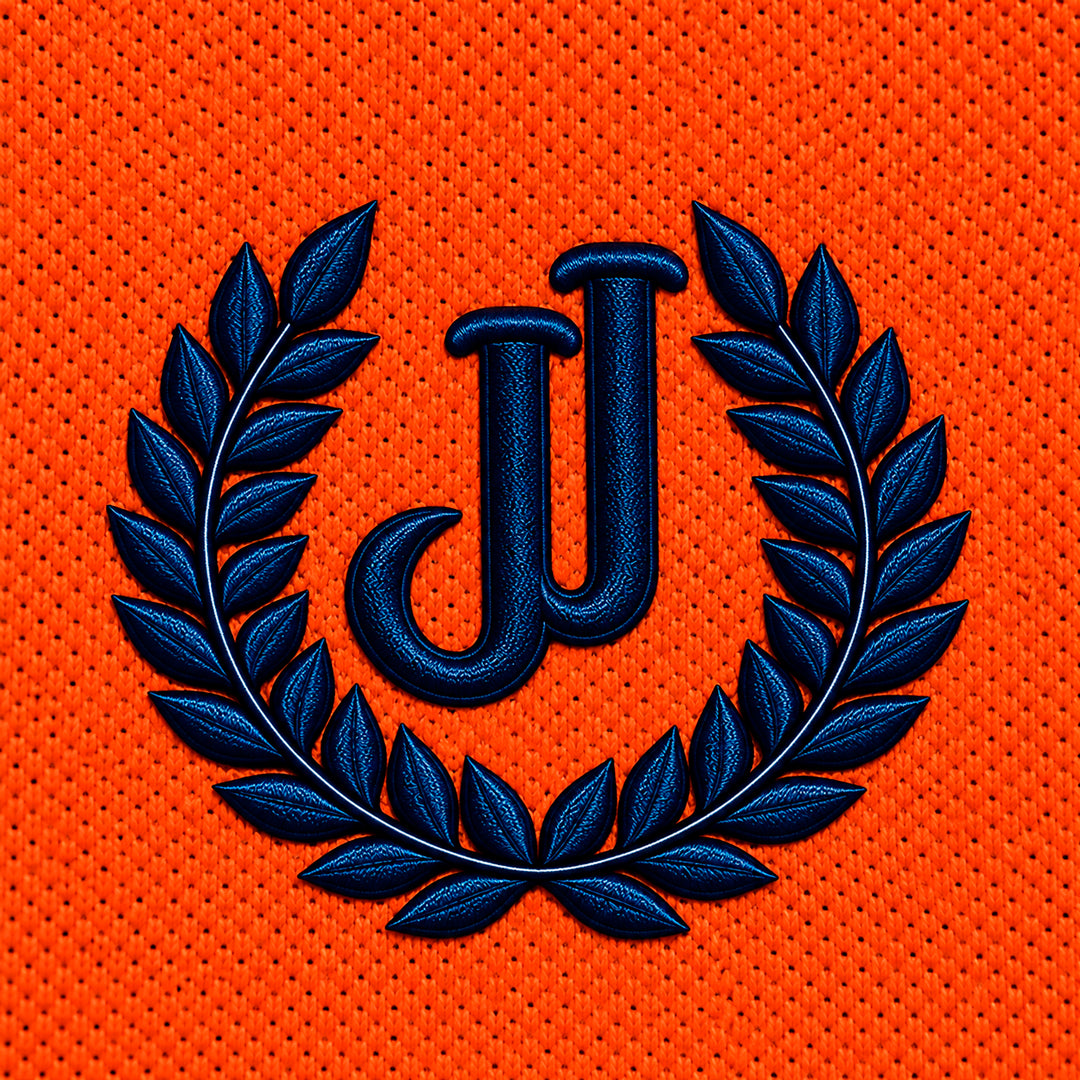 Polo Jacquard Terracota