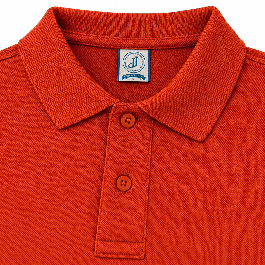 Polo Piqué Terracota