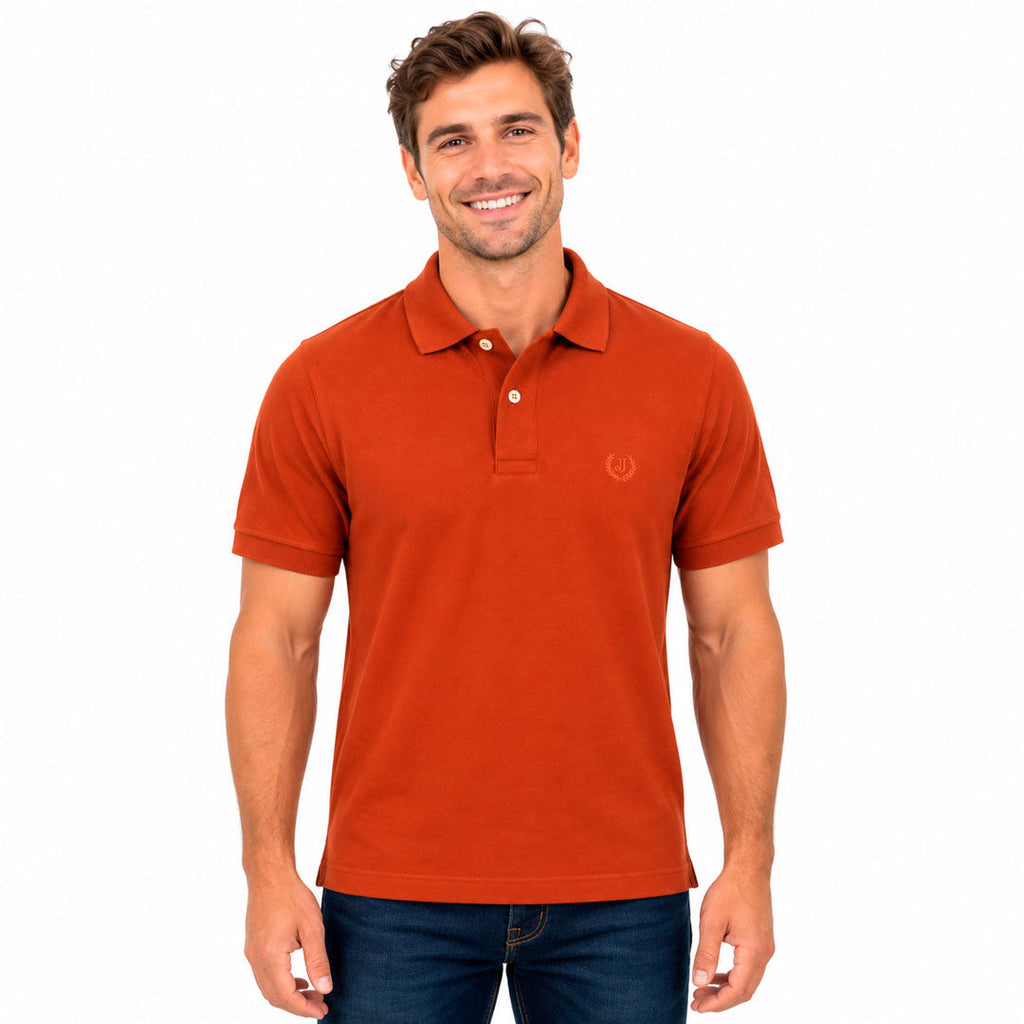 Polo Piqué Terracota