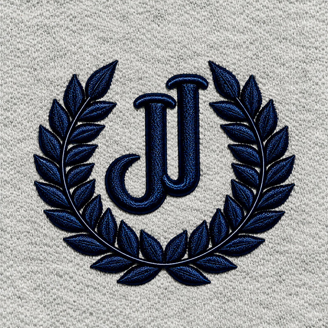 Polo Jacquard Verde Jaspe