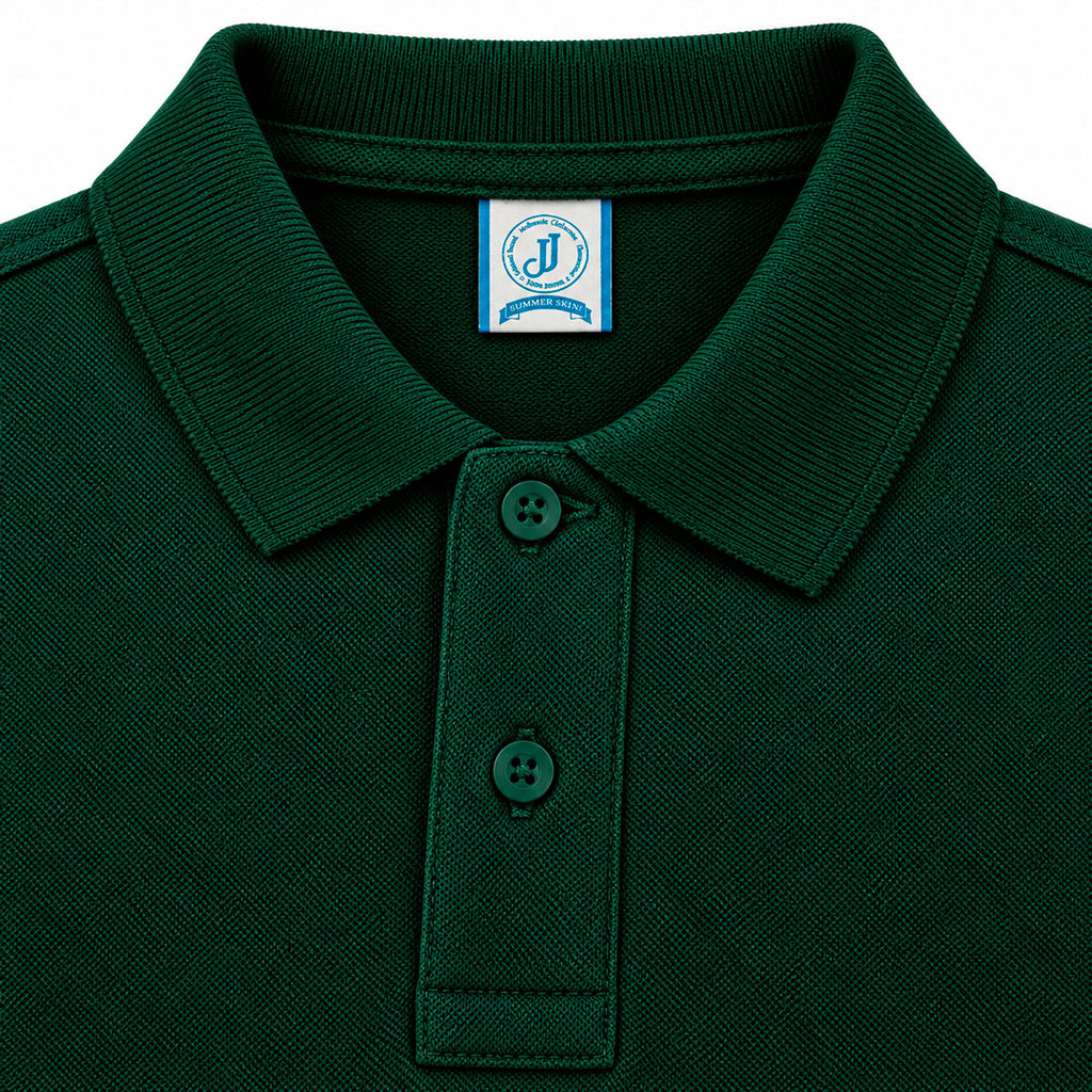 Polo Piqué Verde Oliva