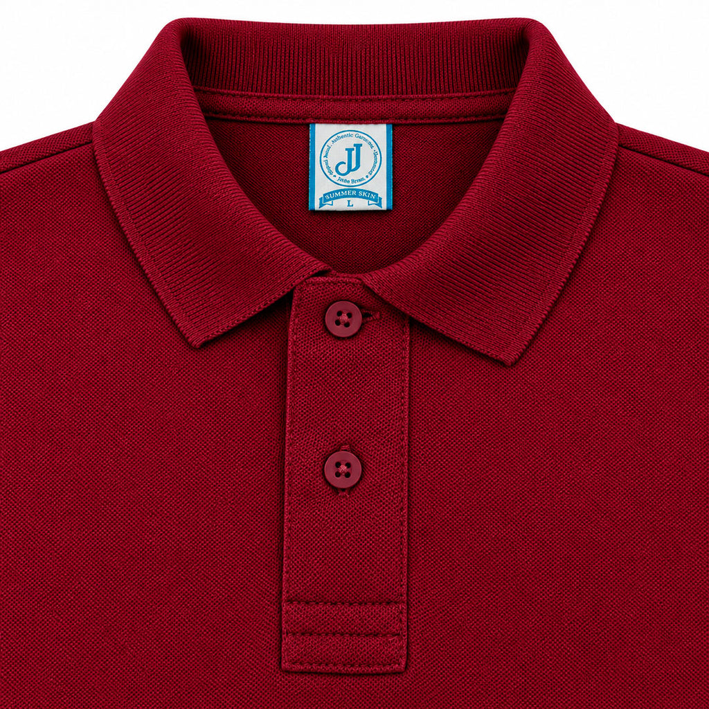 Polo Piqué Vinotinto