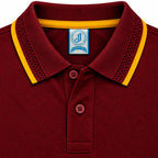 Polo Jacquard Vinotinto