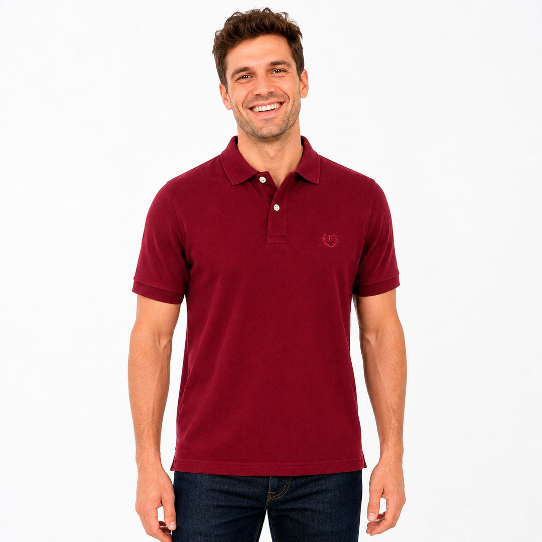 Polo Piqué Vinotinto